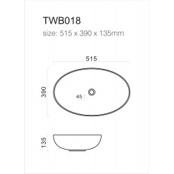 Умивалник за баня TWB018