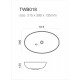Умивалник за баня TWB018