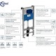 WC КОМПЛЕКТ ЗА ВГРАЖДАНЕ IDEAL STANDARD I.LIFE B С БИДЕТНА ФУНКЦИЯ R052101