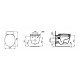 WC КОМПЛЕКТ ЗА ВГРАЖДАНЕ CONNECT R052601