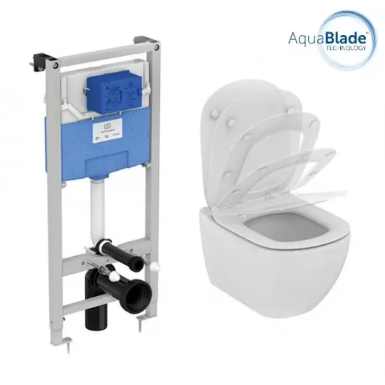 Промо пакет Tesi aquablade и структура за вграждане ProSys 120P Ideal Standard R059801