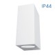 Фасадно осветително тяло PORTO/SQ ∙ 2 x GU10 ∙ бял ∙ IP44 VIV004667 Фасадно осветително тяло PORTO/SQ ∙ 2 x GU10 ∙ бял ∙ IP44 VIV004667