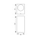 Фасадно осветително тяло PORTO/SQ ∙ 2 x GU10 ∙ бял ∙ IP44 VIV004667 Фасадно осветително тяло PORTO/SQ ∙ 2 x GU10 ∙ бял ∙ IP44 VIV004667