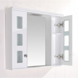 ГОРЕН ОГЛЕДАЛЕН ШКАФ ЗА БАНЯ PVC ICMC 1043-60 60см