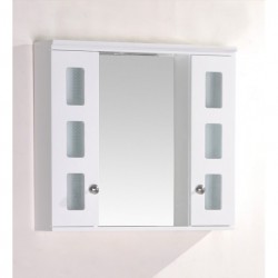 ГОРЕН ОГЛЕДАЛЕН ШКАФ ЗА БАНЯ PVC ICMC 1043-60 60см