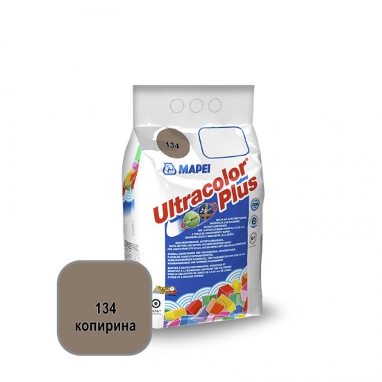 Фугираща смес Mapei Ultracolor Plus цвят 134 Коприна 2кг Фугираща смес Mapei Ultracolor Plus цвят 134 Коприна 2кг