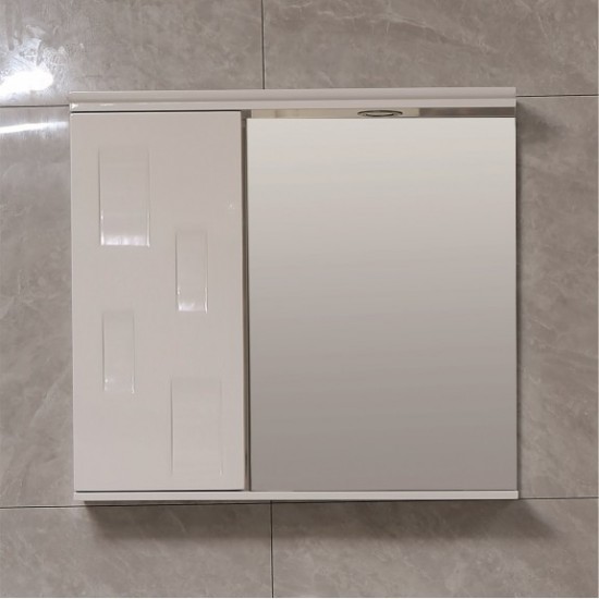 Горен огледален PVC шкаф за баня 65см ICMC 1355 65 