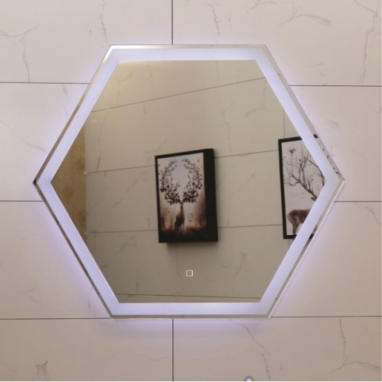 LED Огледало за баня ICL 1491 Кларис с нагревател