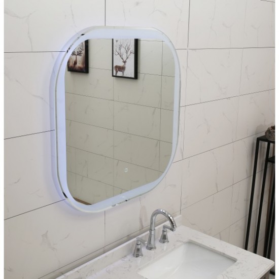 LED Огледало за баня ICL 1523 Карли с нагревател