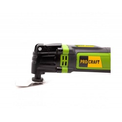 Мултифункционален инструмент, 400 W , 15000-21000 об/мин. PMT650E PROCRAFT Мултифункционален инструмент, 400 W , 15000-21000 об/мин. PMT650E PROCRAFT