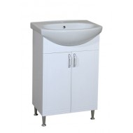 Шкаф за баня Рим долен 55 см на крака P5501RM