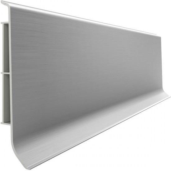 PVC перваз Linela 411 Сив 2м