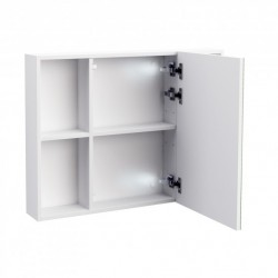 Горен огледален PVC шкаф за баня ICMC 6014-80 80см