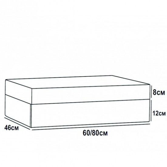 ПВЦ ПЛОТ С ЧЕКМЕДЖЕ ICP 6020 АНЕЛИЯ 60СМ