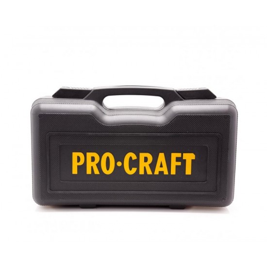 Мултифункционален инструмент, 400 W , 15000-21000 об/мин. PMT650E PROCRAFT Мултифункционален инструмент, 400 W , 15000-21000 об/мин. PMT650E PROCRAFT