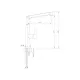 Смесител за кухня стоящ ICF 7164045 хром