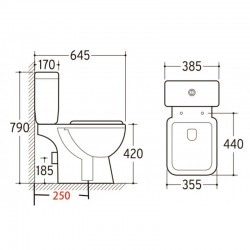 Моноблок ICC 8036 S PP RIMLESS Моноблок ICC 8036 S PP RIMLESS