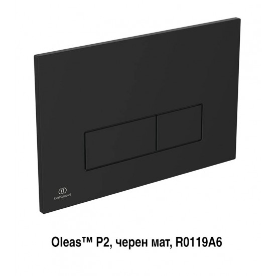 Двоен пневматичен бутон за структура за вграждане R0119A6 OLEAS™ P2 черен Двоен пневматичен бутон за структура за вграждане R0119A6 OLEAS™ P2 черен
