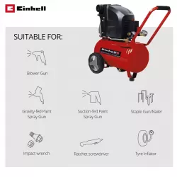 Компресор маслен TE-AC 270/24/10 Einhell Компресор маслен TE-AC 270/24/10 Einhell
