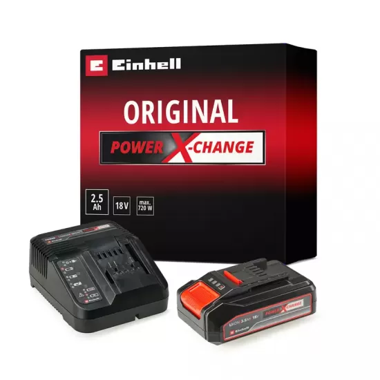 Стартов комплект зарядно 18V+ батерия 2.5Ah  Einhell